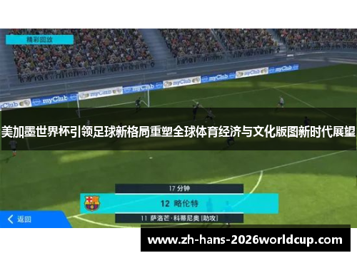 美加墨世界杯引领足球新格局重塑全球体育经济与文化版图新时代展望